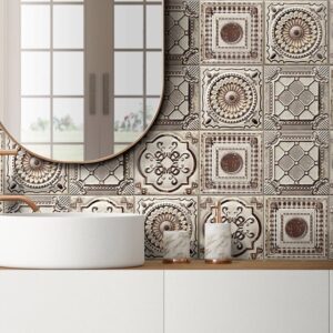 Azulejo Serie Anticatto White Para Baño Mainzu