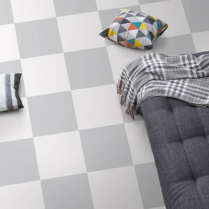 Azulejos Serie Barcelona Blanco Gris para Baño