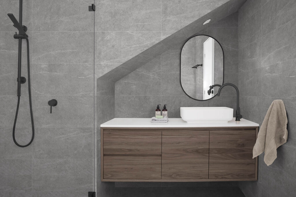 Azulejos Serie Ferrara Acero Espiga para Baño