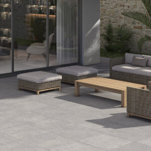 Suelo Imitación Cemento acabado porcelanico serie Tecnic