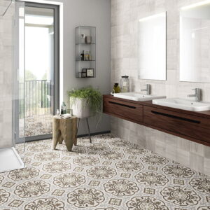 Azulejos para Baño Imitación Madera serie Patchwood