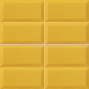 Azulejo Biselado Amarillo Tiger 10x20