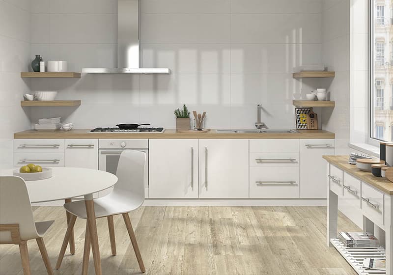 Azulejo Serie Monocolor Para Cocina