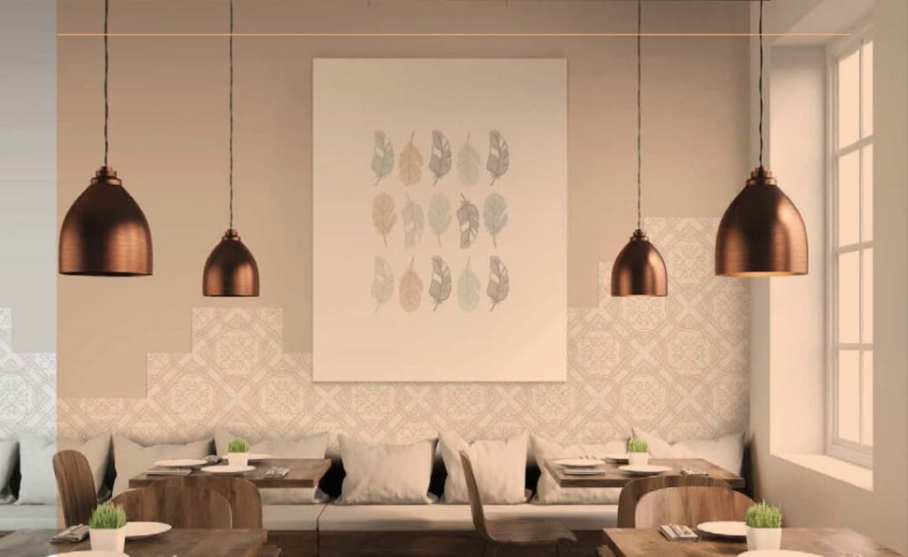 colocación de azulejos