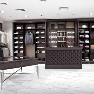 Azulejos Serie Calacatta Grey para Salon