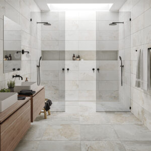 Azulejos Serie Castleford Blanco para Baño