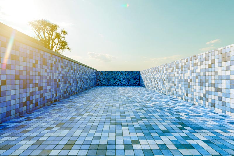 Consejos para elegir azulejos de piscina antideslizantes
