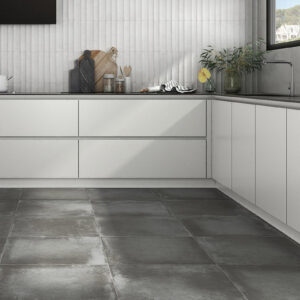 Azulejos Serie Lecco White Grafito para Terraza