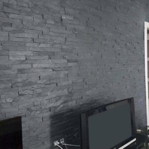 Azulejos Serie Fachaleta Antracita para Exterior Mosavit