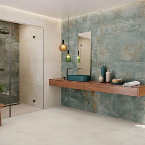 Azulejos Serie Oxyde Turquoise para Baño Navarti