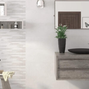 Azulejos Serie Devan Neutro para Baño Alaplana