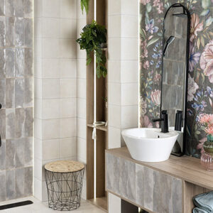 Mural Cerámico Silver Alboran Garden 10x30 Mainzu