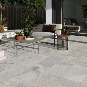 Azulejo efecto piedra Bonvoy Gris 303X613