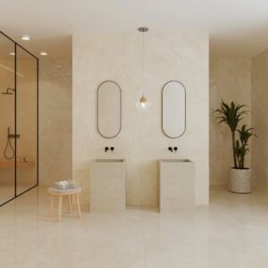 Azulejos Serie Tekali Crema para Salon