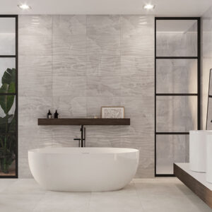 azulejo baño Garner Perla 33X55