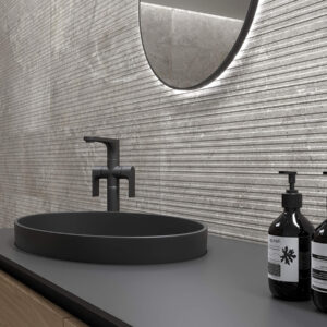 azulejo baño Nature Gris 30X90