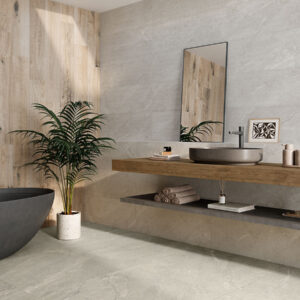 azulejo imitacion piedra Ecchio Crema Loring Natural Ecchio Taupe