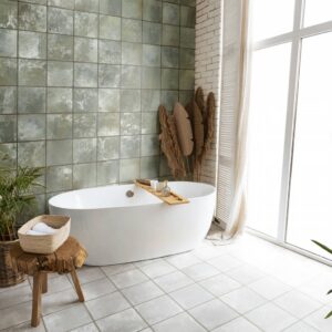 Azulejos Austral Blanco para Baño Keros