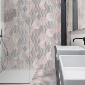 Azulejos Serie Hexa Peonia para Baño y Cocina Keros