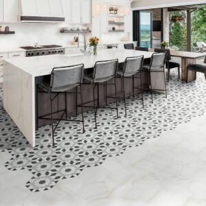 Azulejos Serie Hexa Venezia para Salon y Cocina Keros