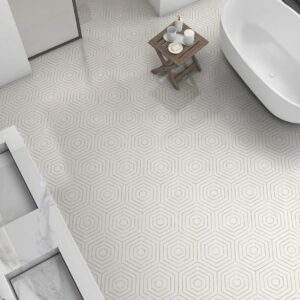 Azulejos Serie Hexa Venezia para Salon y Cocina Keros