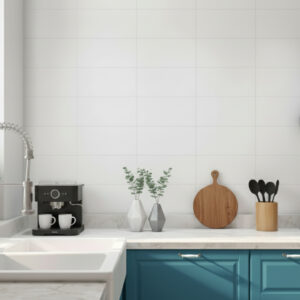 Azulejos Serie Blanco Blanco Para Cocina