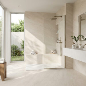 Azulejos Serie Dart Marfil para Salon