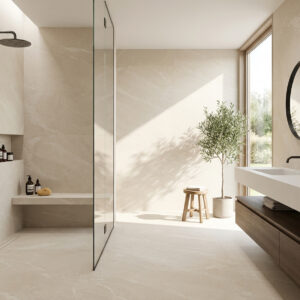 Azulejos Serie Ecchio Beige para Salon Navarti