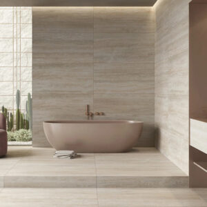 Azulejos imitacion Piedra Travertino Zanzibar Natural 60x120